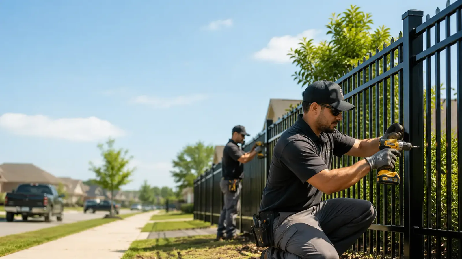 Metal Fence Installation in Weatogue, CT